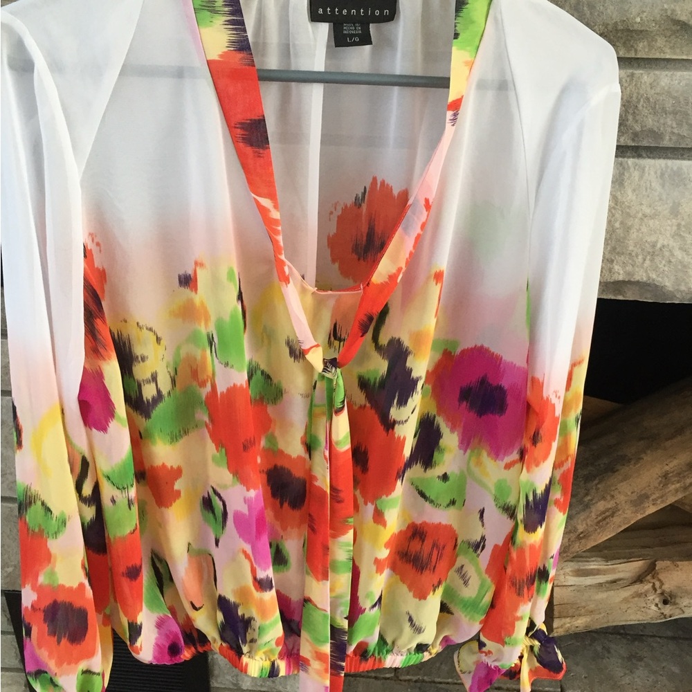 Attention Women's Multicolor Blouse